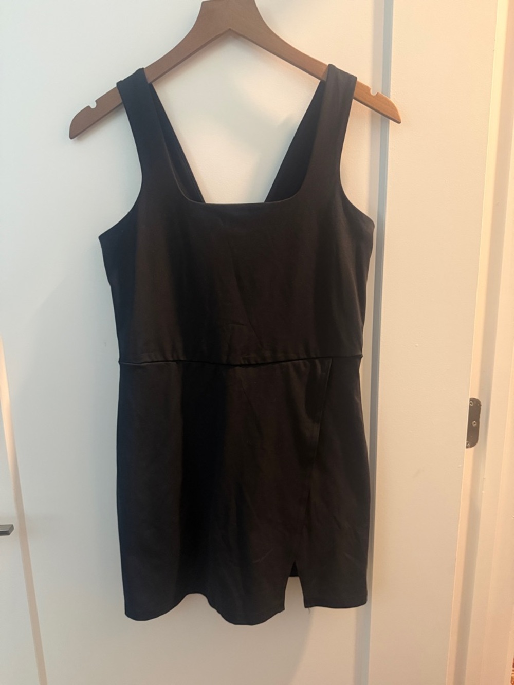 All in Motion Black Active Dress- Wide Strap Tank